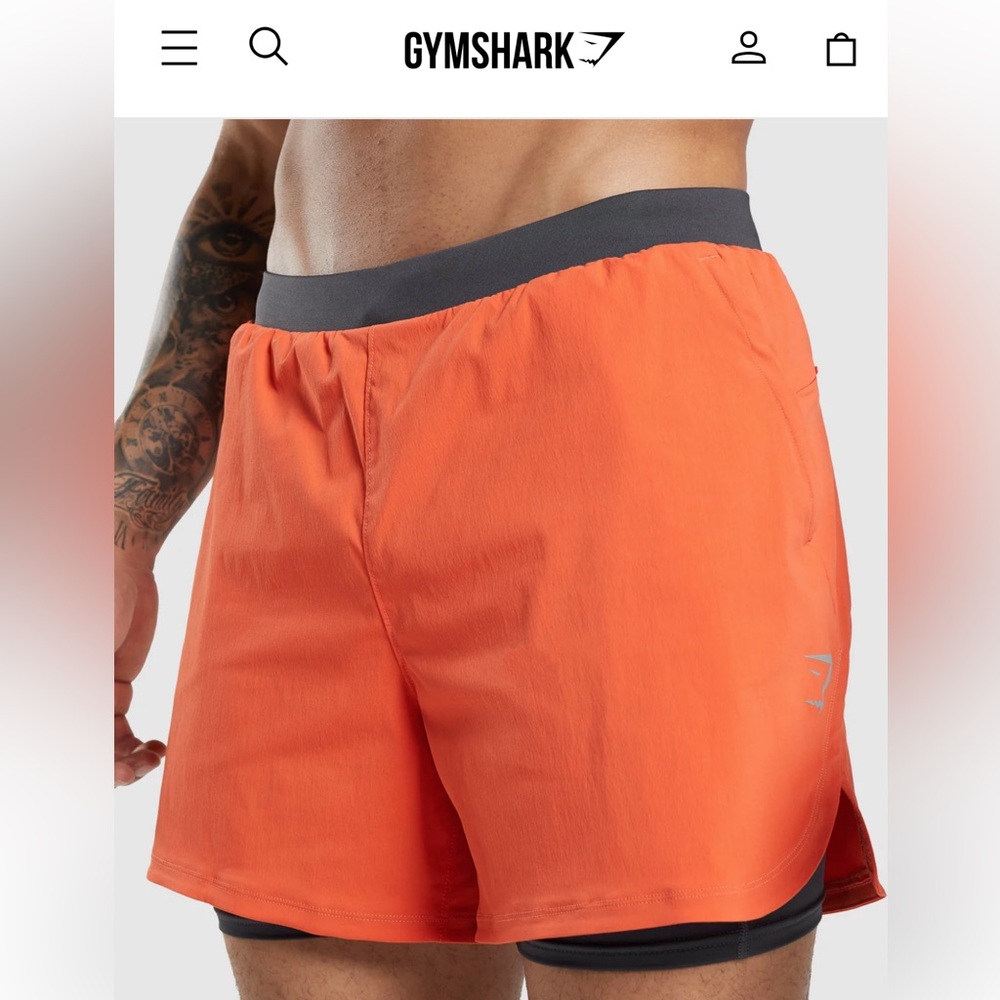 Gymshark Speed Evolve 5” 2 in 1 Shorts